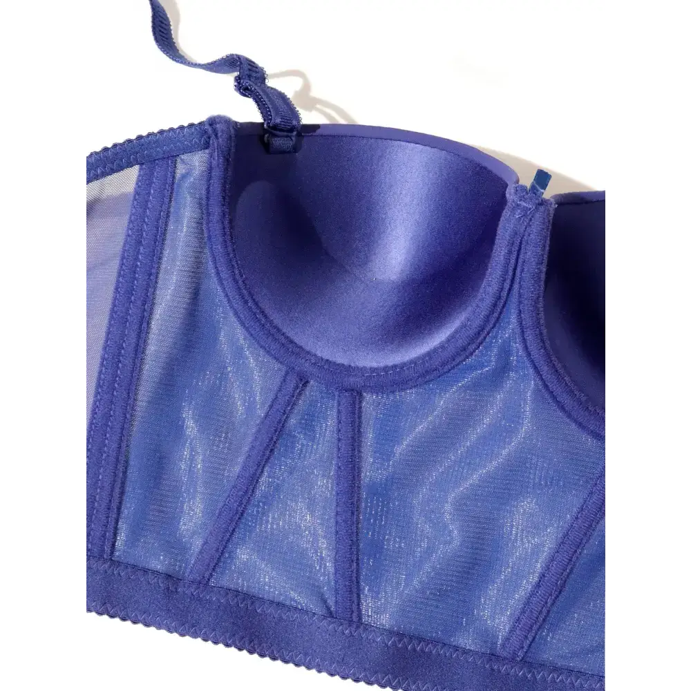 Women Small Size Corset Top Push Up Bra Padded Half Cup Bustier 75B to 90B - The Lady's Haven Boutique