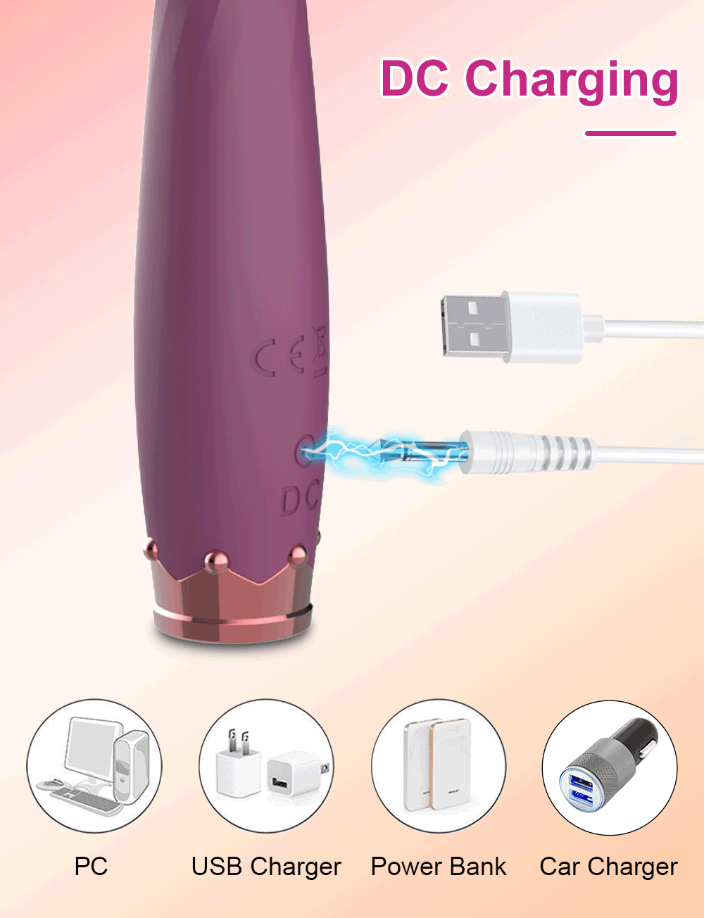 Beginner G-Spot Vibrator for Women 8 Seconds to Orgasm Finger Shaped Vibes Nipple Clitoris Stimulator Sex Toys
