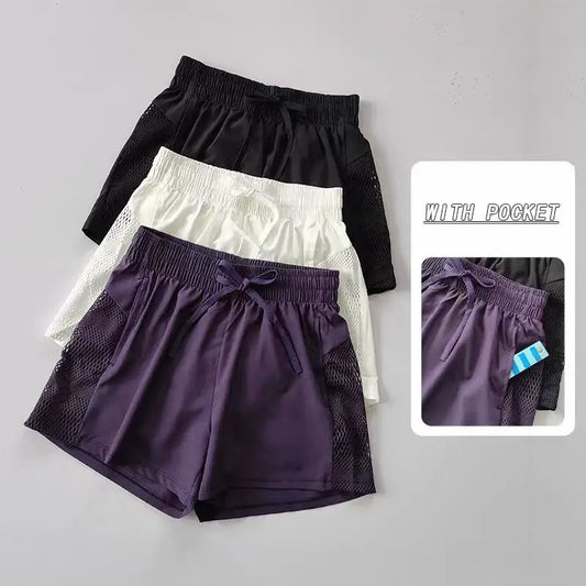 Breathable Gym Shorts for Women Quick Drying - The Lady's Haven Boutique