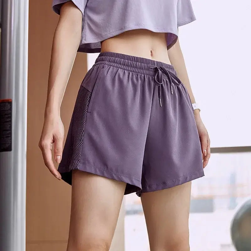 Breathable Gym Shorts for Women Quick Drying - The Lady's Haven Boutique