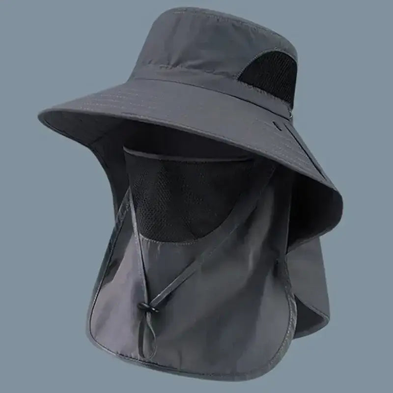 Breathable UV protection sun hat for women featuring a wide brim and mesh design for comfort