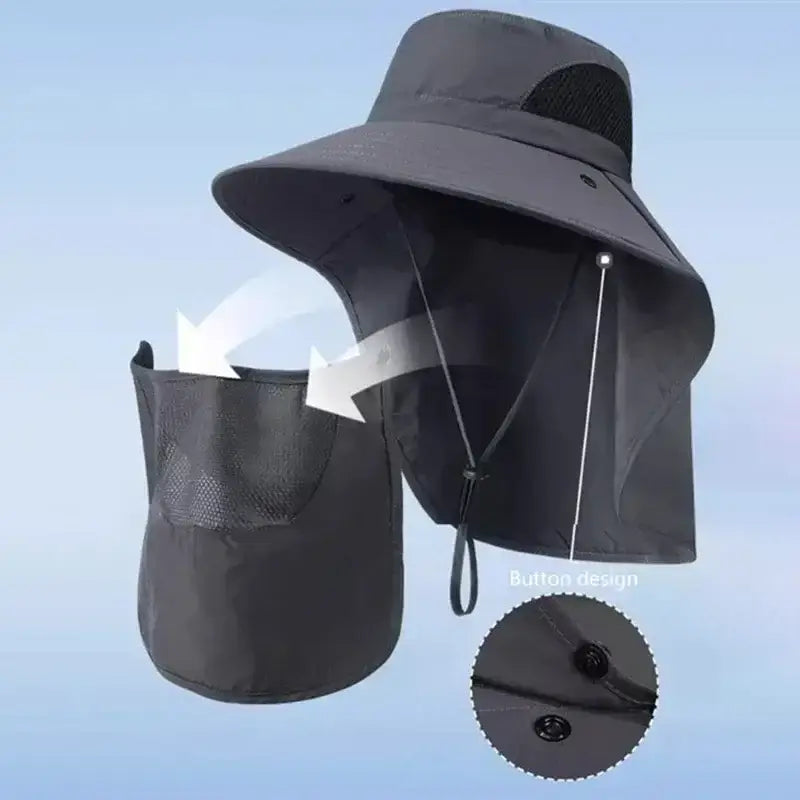 Breathable UV Protection Sun Hat for Women - The Lady's Haven Boutique