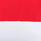 Close-up of red fabric detail of casual fashion cropped jacket from The Lady's Haven Boutique