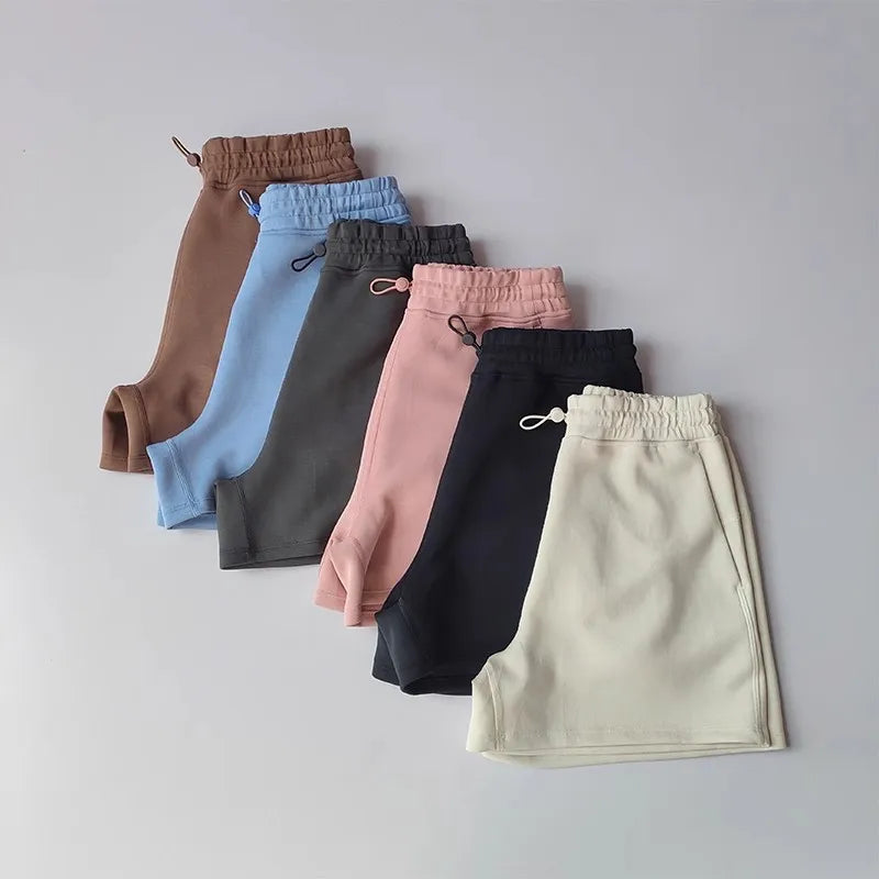 Variety of Casual Sports Shorts for Women in different colors and styles for comfortable wear