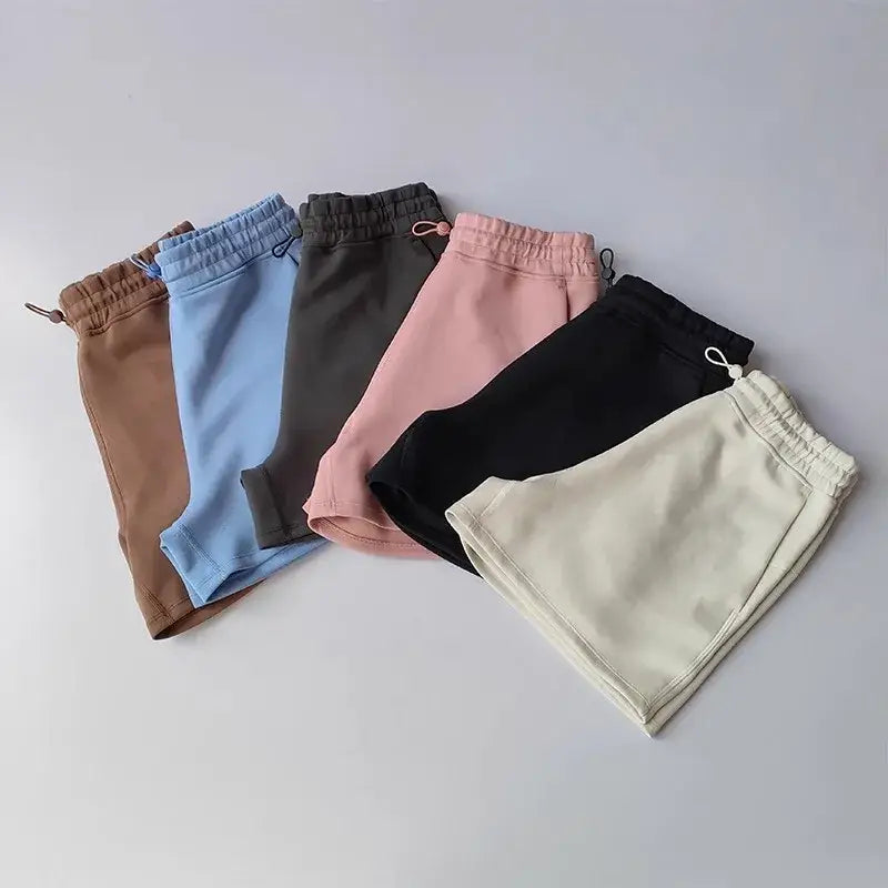 Casual Sports Shorts Various Colors For Women - The Lady's Haven Boutique
