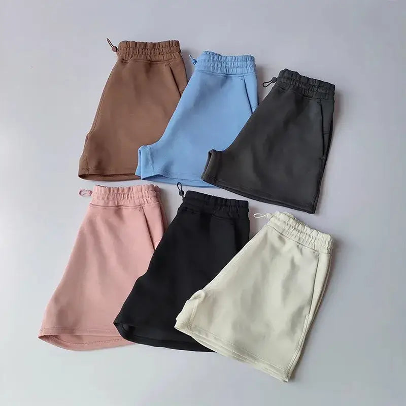 Casual Sports Shorts Various Colors For Women - The Lady's Haven Boutique