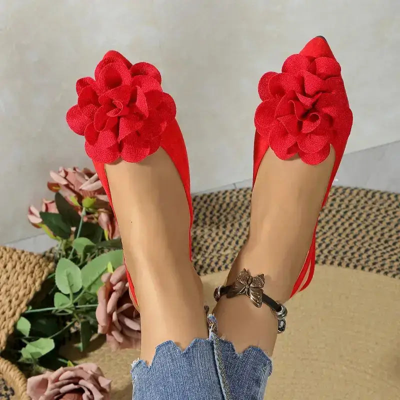 Comfortable Pointed Toe Summer Shoes - The Lady's Haven Boutique