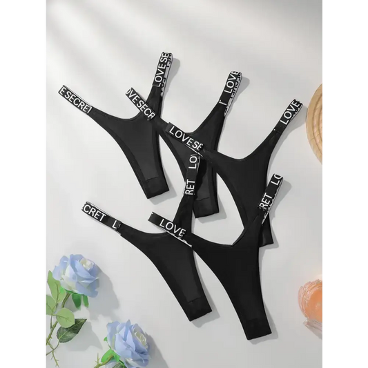 Comfortable Thong Soft and Stylish Multi Pack - The Lady's Haven Boutique