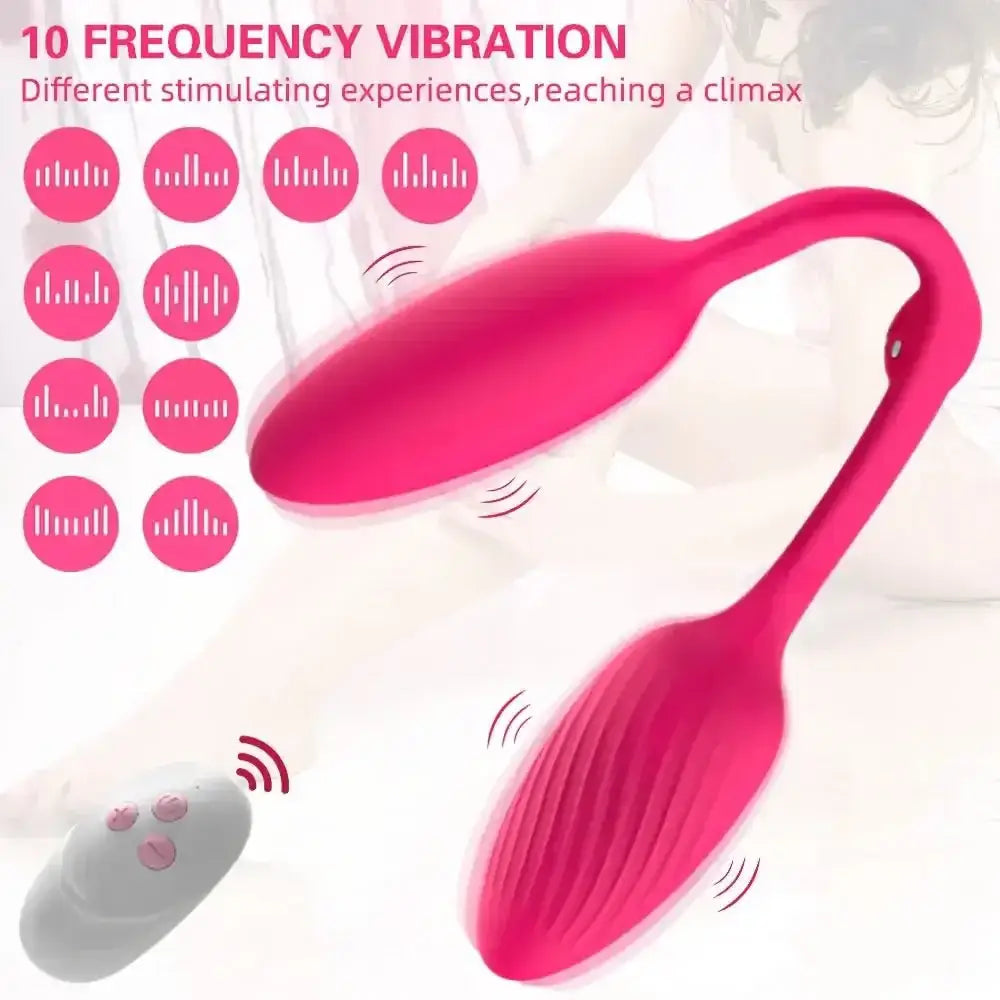 Double Dildo Anal Vibrators for Women Wearable Panties G Spot Clitoris Stimulator Butt Plug Vibrating Eggs Sex Toys for Couple - The Lady's Haven