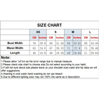 Size chart with measurements in centimeters and inches for elegant spring summer waistcoat by The Lady's Haven Boutique