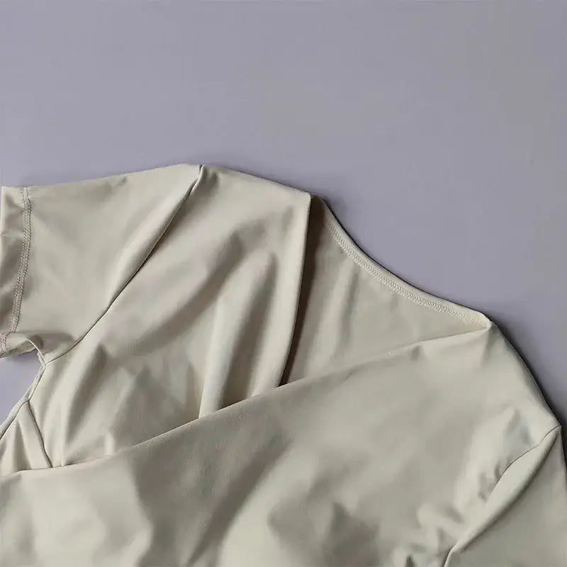 Female Quick Dry Sports Top with Built in Cup - The Lady's Haven Boutique