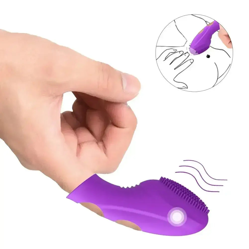 Finger Vibrators Clitoris G Spot Stimulator Erotic Toys Adult Product Lesbian 18+ Sex Toys for Woman Sex Adult Fun Game - The Lady's Haven