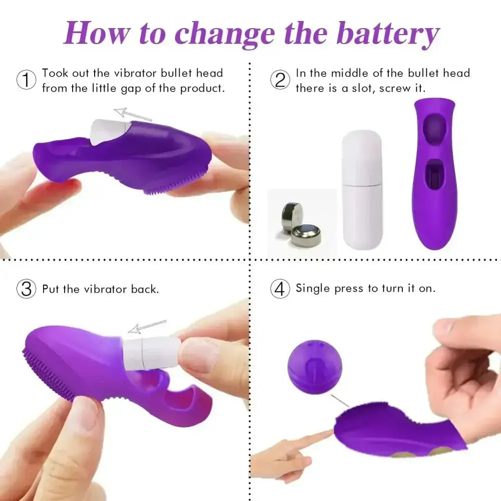 Finger Vibrators Clitoris G Spot Stimulator Erotic Toys Adult Product Lesbian 18+ Sex Toys for Woman Sex Adult Fun Game - The Lady's Haven