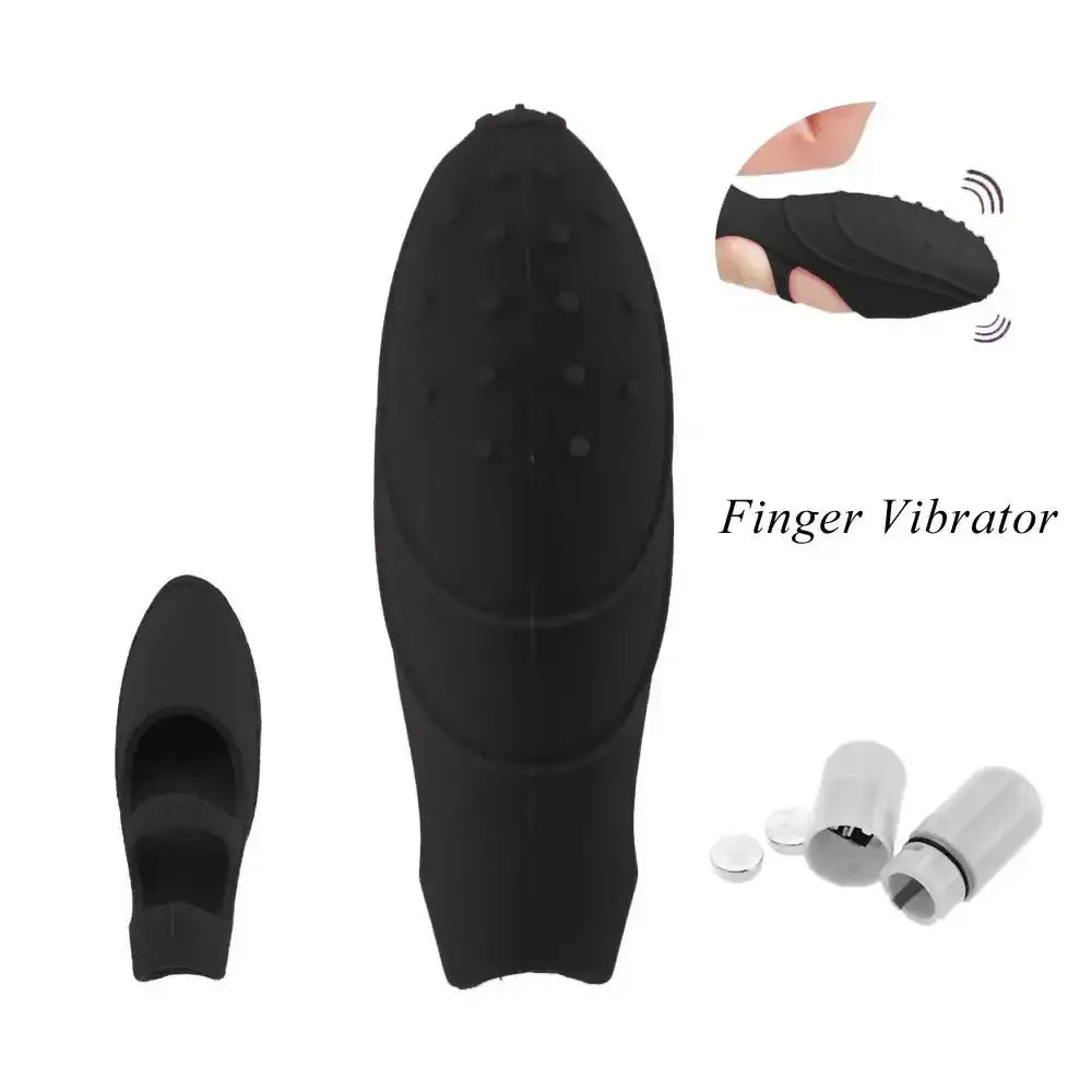 Finger Vibrators Clitoris G Spot Stimulator Erotic Toys Adult Product Lesbian 18+ Sex Toys for Woman Sex Adult Fun Game - The Lady's Haven