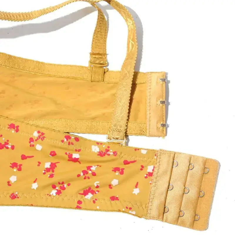 Floral Bras for Women Push Up Padded Lace Bra Underwire Embroidered Lingerie 75B-90B - The Lady's Haven Boutique