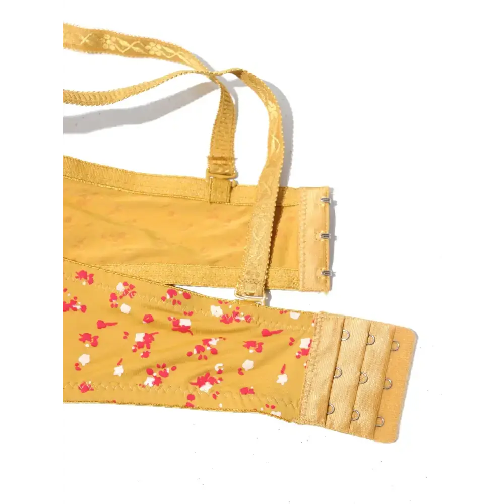 Floral Bras for Women Push Up Padded Lace Bra Underwire Embroidered Lingerie 75B-90B - The Lady's Haven Boutique