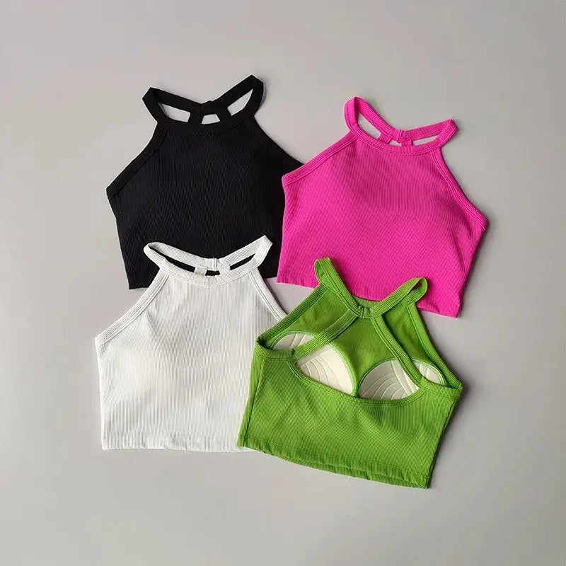 Gym Top Fitness Camisole Stylish and Versatile - The Lady's Haven Boutique