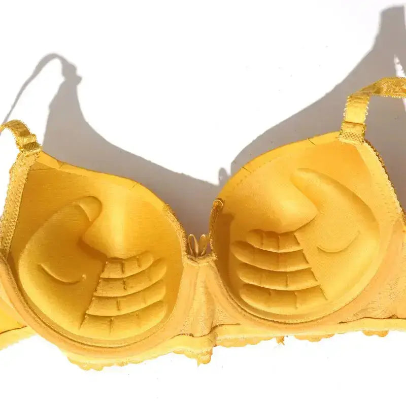 Hand Shap Foam Pad Push Up Bra Solid Color Floral Lace Underwire Brassiere for Women 75B 80B 85B - The Lady's Haven Boutique