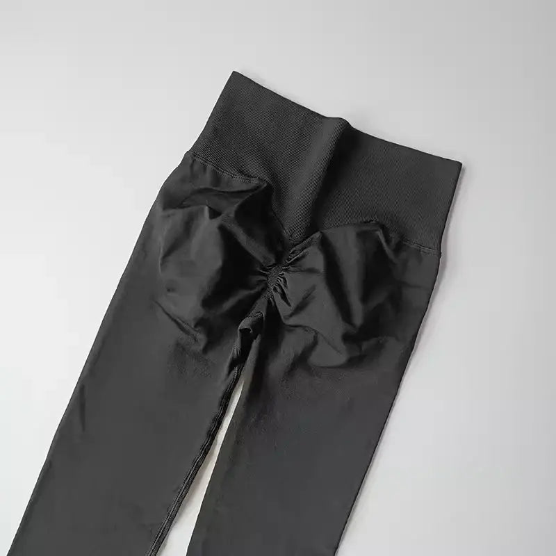 High Waist Seamless Yoga Leggings Various Colors - The Lady's Haven Boutique