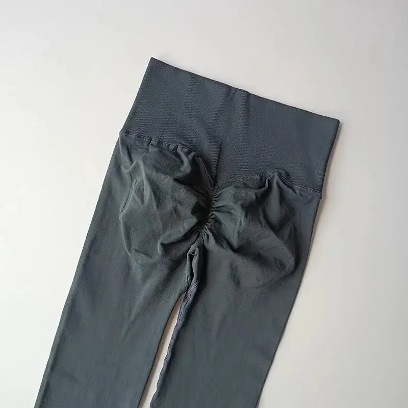 High Waist Seamless Yoga Leggings Various Colors - The Lady's Haven Boutique