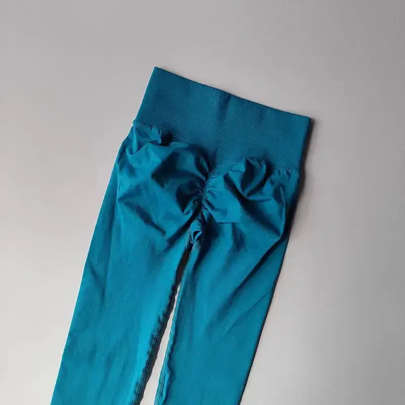 High Waist Seamless Yoga Leggings Various Colors - The Lady's Haven Boutique