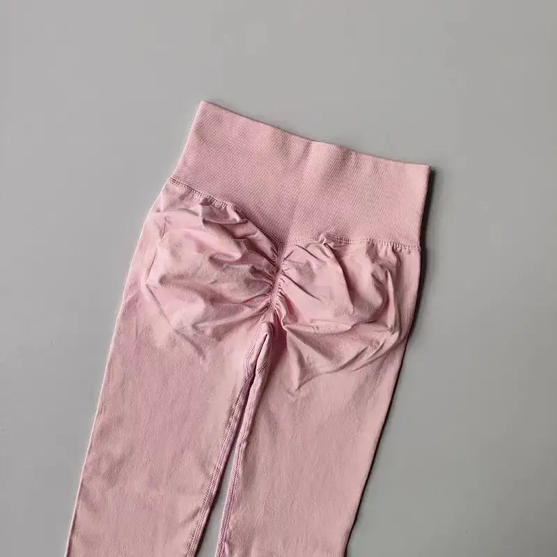 High Waist Seamless Yoga Leggings Various Colors - The Lady's Haven Boutique