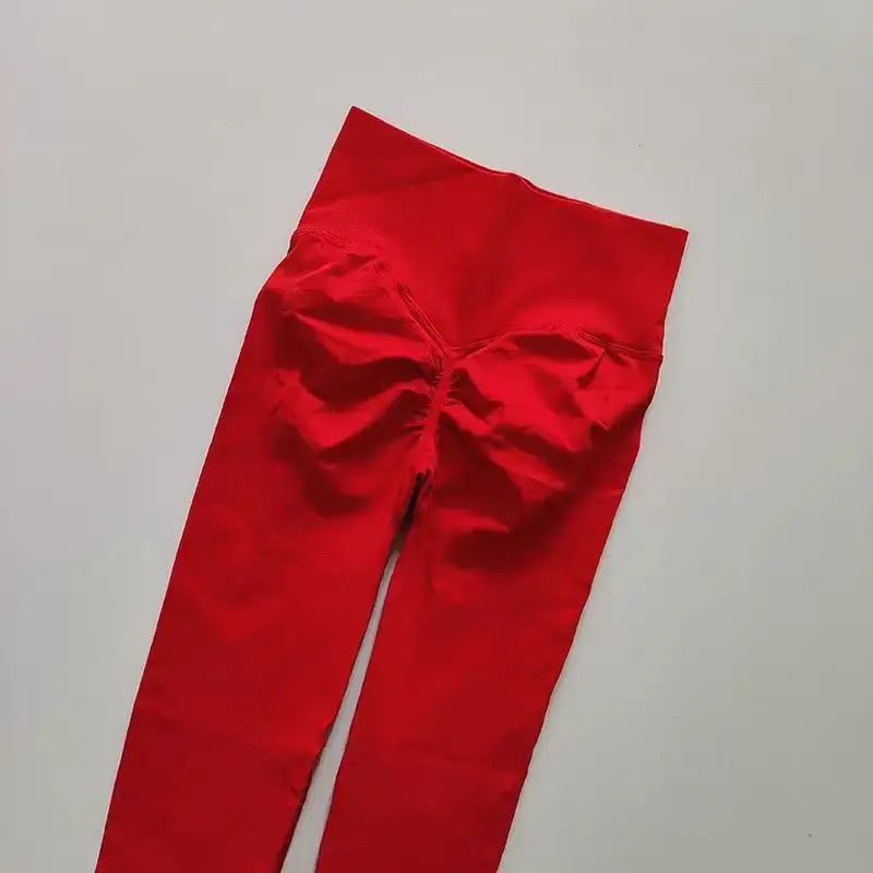 High Waist Seamless Yoga Leggings Various Colors - The Lady's Haven Boutique