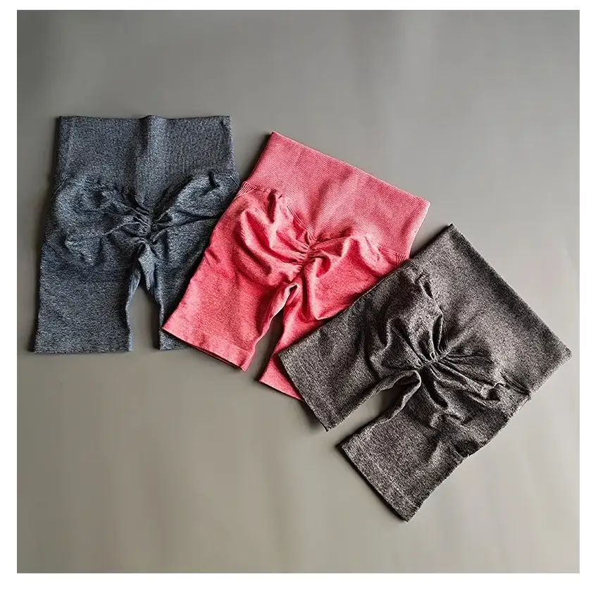 High Waist Seamless Yoga Shorts For Women - The Lady's Haven Boutique