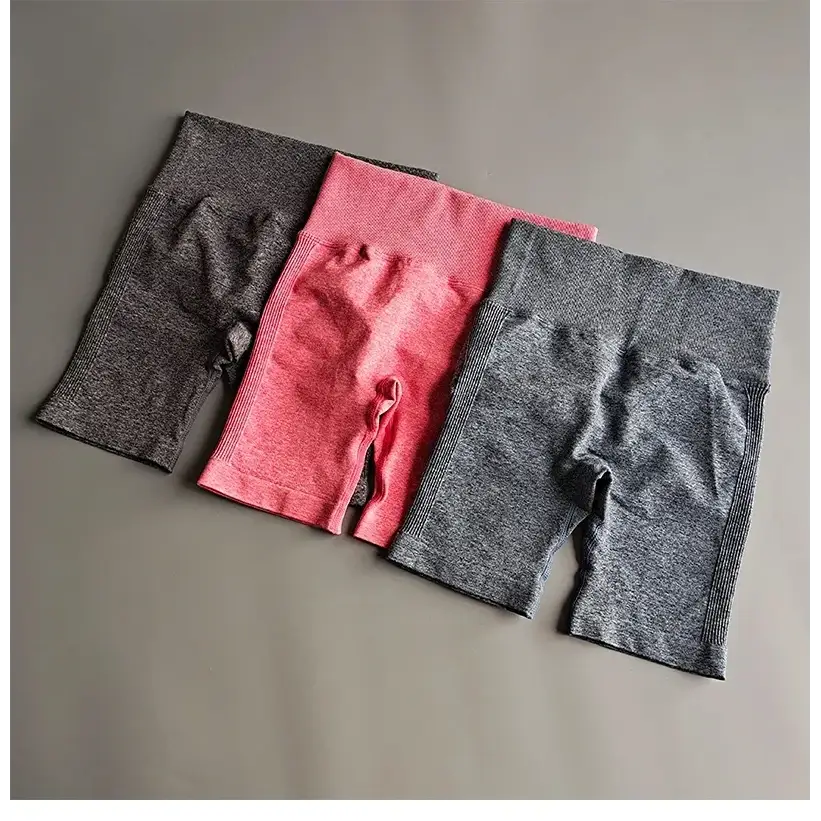 High Waist Seamless Yoga Shorts For Women - The Lady's Haven Boutique