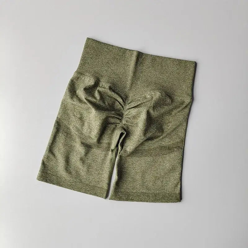 High Waist Seamless Yoga Shorts For Women - The Lady's Haven Boutique