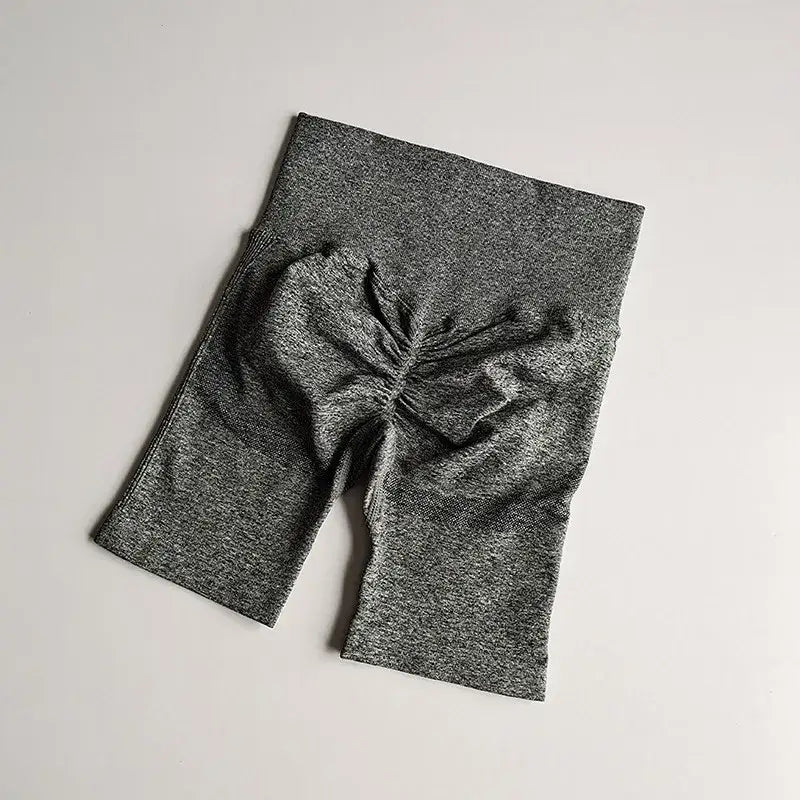 High Waist Seamless Yoga Shorts For Women - The Lady's Haven Boutique