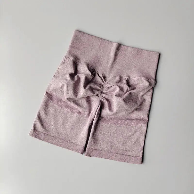 High Waist Seamless Yoga Shorts For Women - The Lady's Haven Boutique