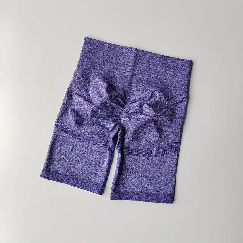 High Waist Seamless Yoga Shorts For Women - The Lady's Haven Boutique