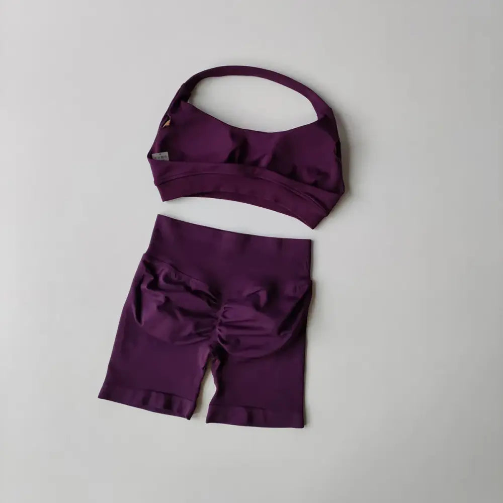 High Waist Seamless Yoga Suit for Women - The Lady's Haven Boutique