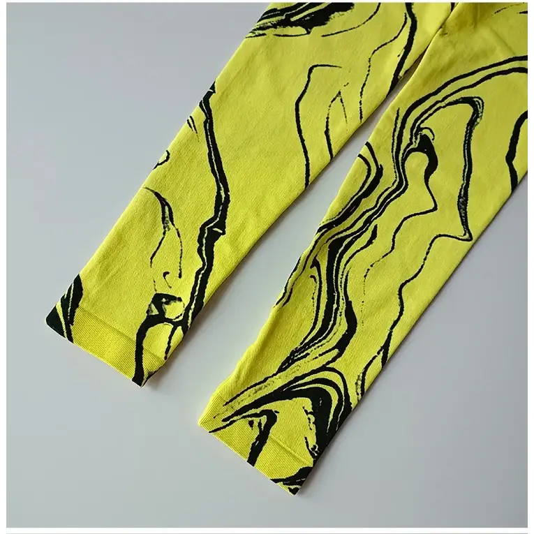 High Waisted Printed Leggings Various Colors - The Lady's Haven Boutique