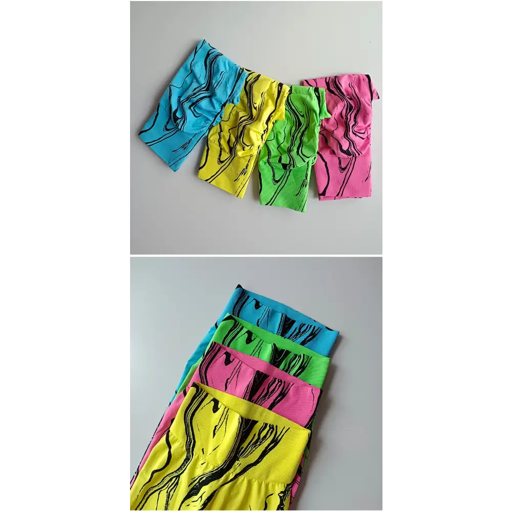 High Waisted Printed Leggings Various Colors - The Lady's Haven Boutique