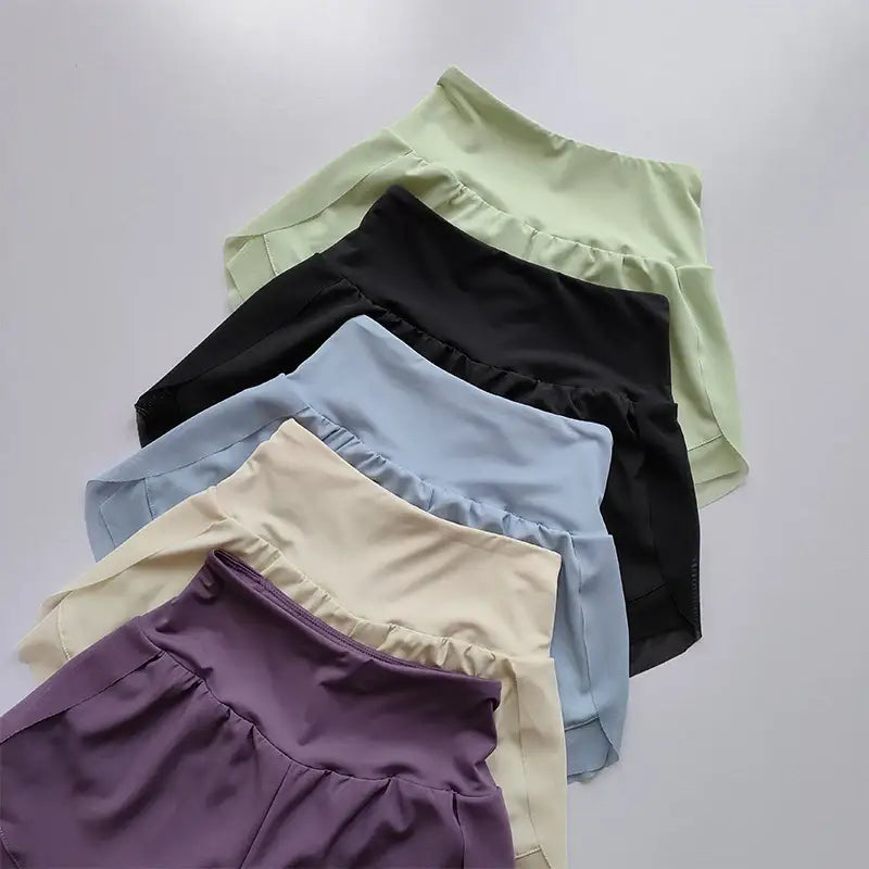 High-Waisted Sports Yoga Cycling Shorts For Women - The Lady's Haven Boutique