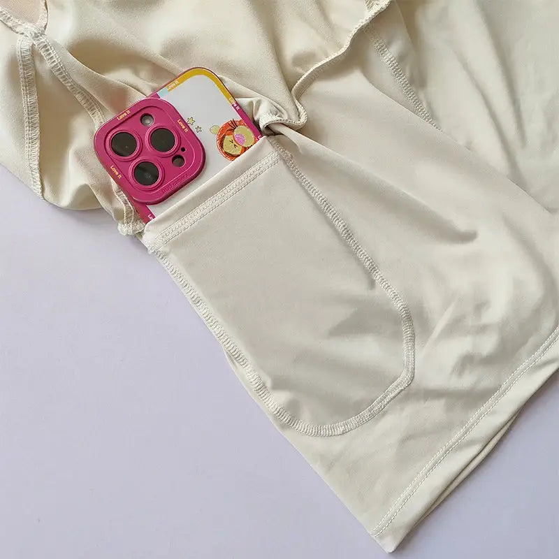 High-Waisted Sports Yoga Cycling Shorts For Women - The Lady's Haven Boutique