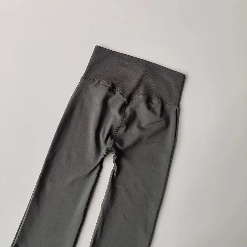 High Waisted Yoga Pants Bell-Bottoms - The Lady's Haven Boutique