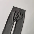 High waisted yoga pants bell-bottoms in soft fabric, perfect for workouts or casual wear