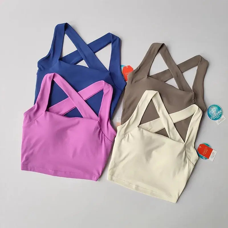 Ladies Beauty Back Yoga Bra Collection - The Lady's Haven Boutique