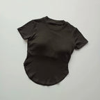 Black Ladies Fitness Crop Tops for Comfortable Workout and Active Lifestyle