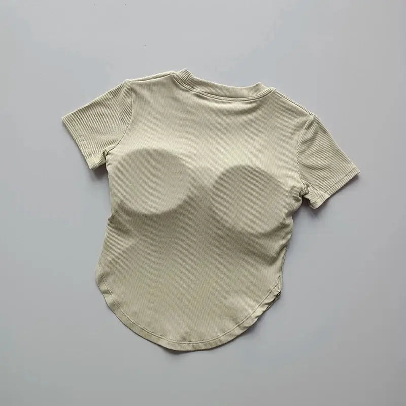 Ladies Fitness Crop Tops Various Colors - The Lady's Haven Boutique