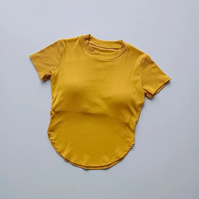 Ladies Fitness Crop Tops Various Colors - The Lady's Haven Boutique