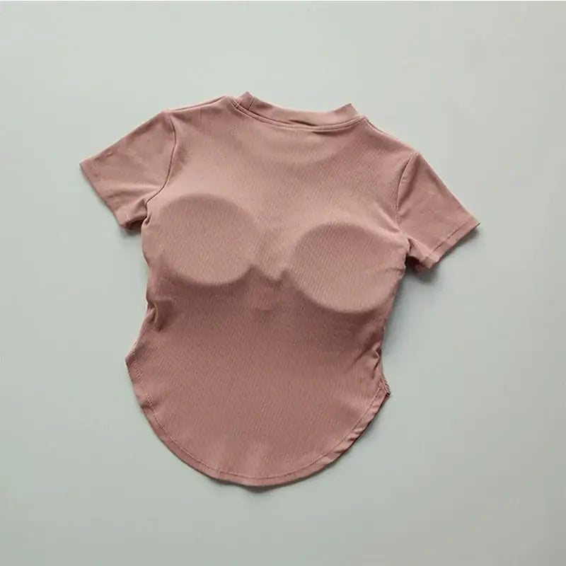 Ladies Fitness Crop Tops Various Colors - The Lady's Haven Boutique