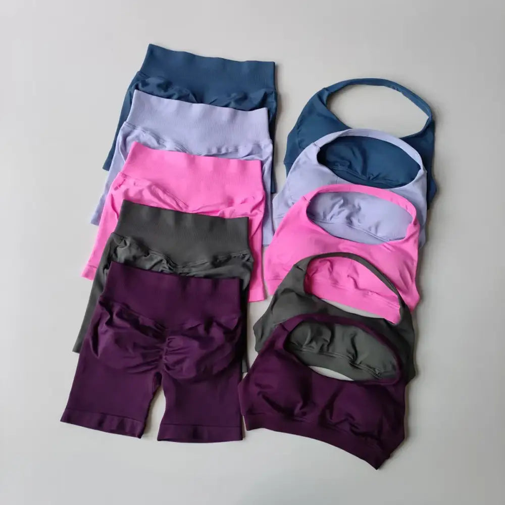 Ladies Fitness Outfit Matching Set Activewear - The Lady's Haven Boutique