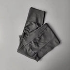 Ladies fitness sweat pants in dark gray with a comfortable and stylish design for workouts