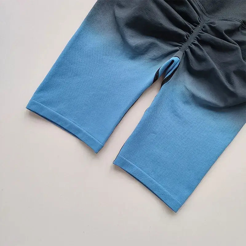 Ladies High Waist Running Yoga Shorts - The Lady's Haven Boutique