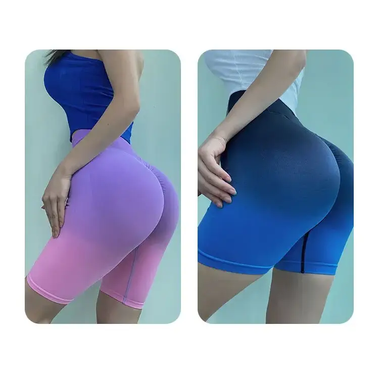 Ladies High Waist Running Yoga Shorts - The Lady's Haven Boutique