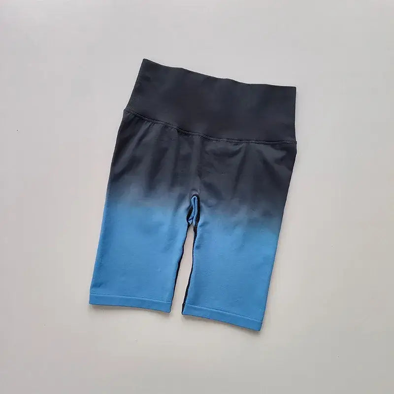 Ladies High Waist Running Yoga Shorts - The Lady's Haven Boutique